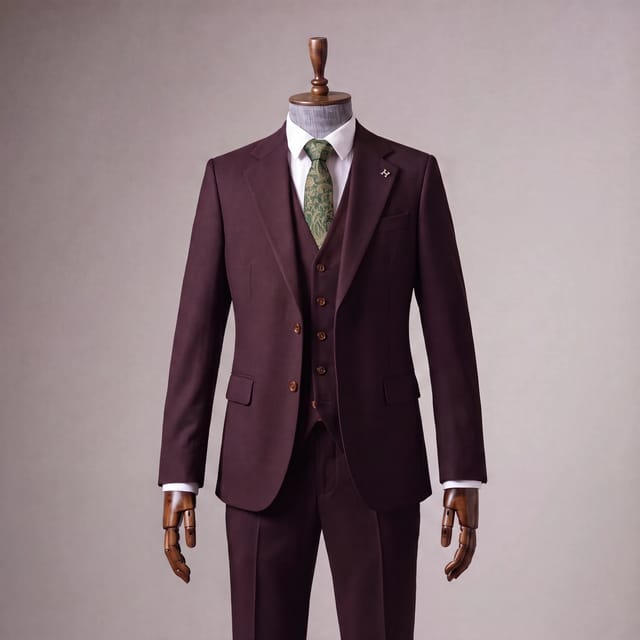 GABRI – pansky oblek gabri bordovy burgundy